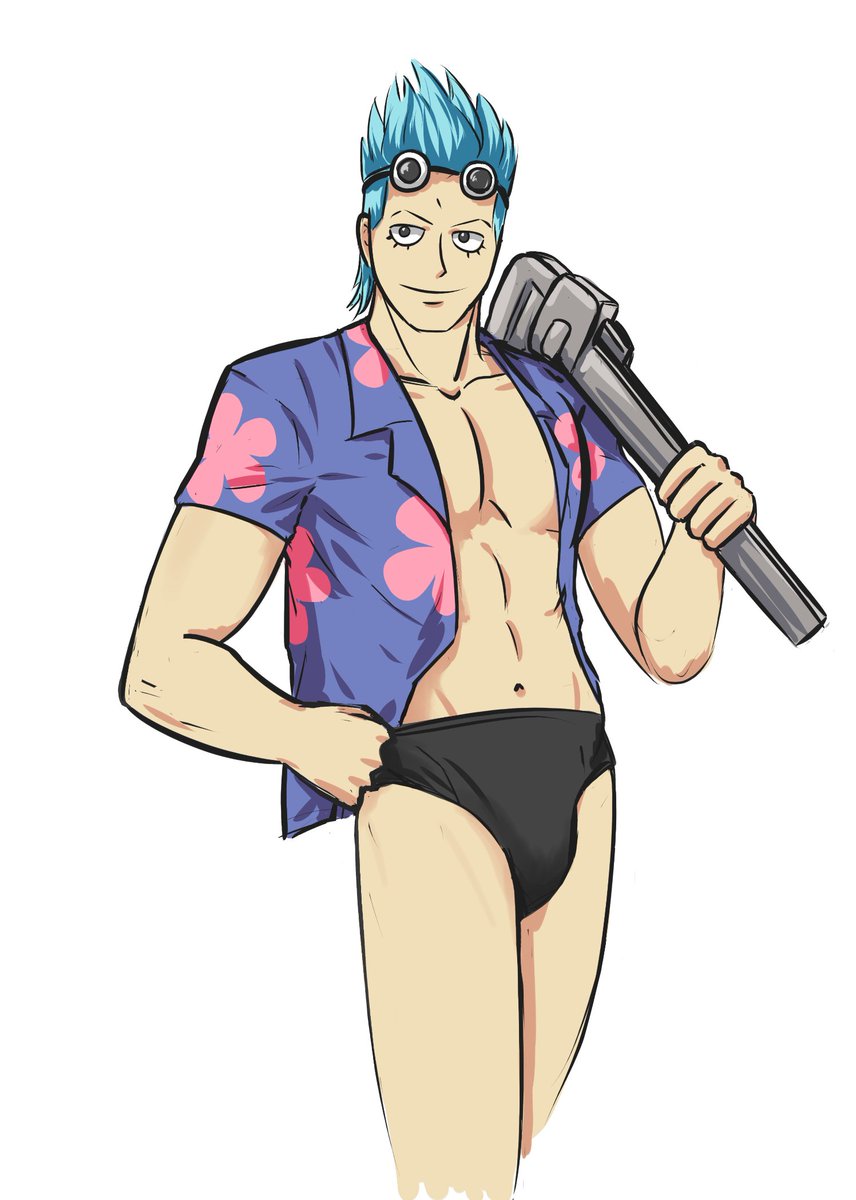 AsH3Draws's tweet image. #Franky #OnePiece