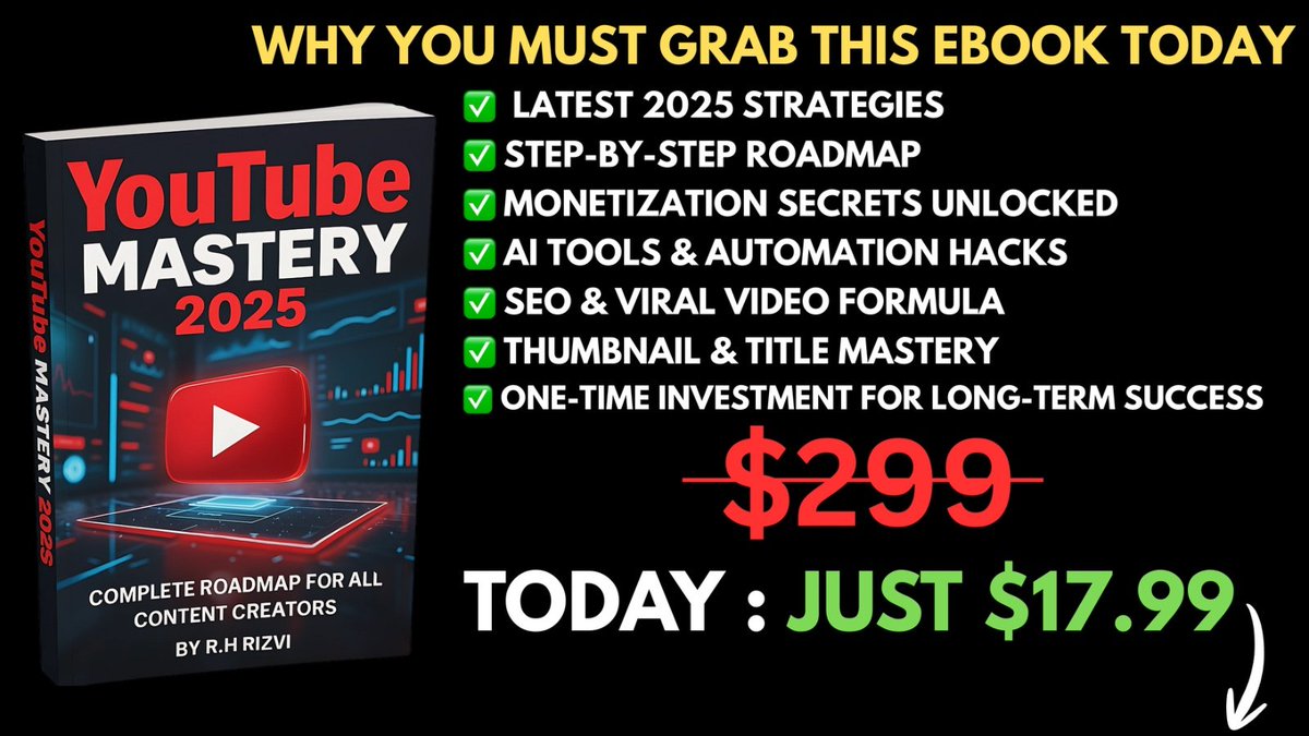 Reyazulhasanri1's tweet image. Elevate your life now! Discover exclusive tips designed to boost your success and unlock your true potential.
👇BUY NOW 👇 
🔗 rhrizvis.gumroad.com

#UnlockSuccess #ElevateYourLife #ExclusiveTips #TransformYourJourney #SuccessMindset #Motivation #Inspiration #DreamBig