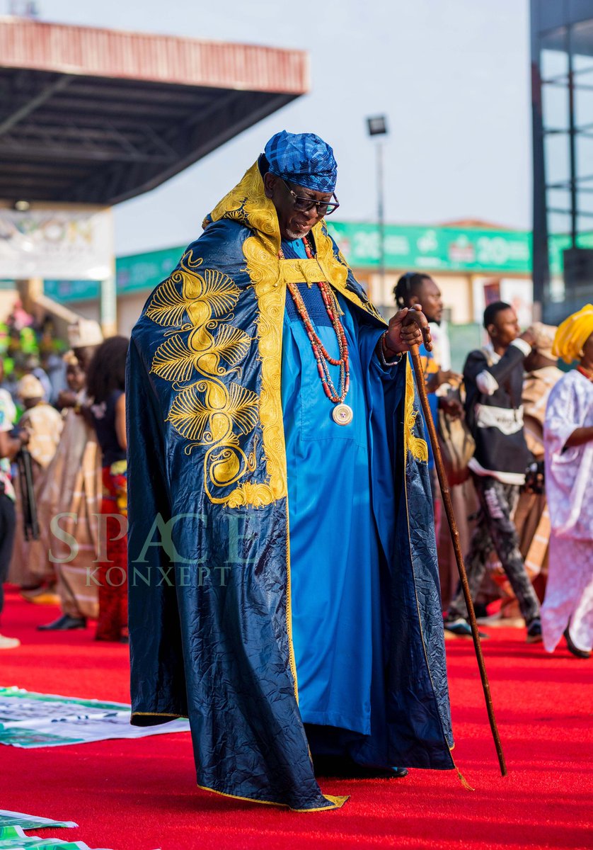 DiamondAbiola2's tweet photo. Celebrating heritage, honouring tradition. Ojude Oba Festival 2025 in all its glory! 🇳🇬👑 #OjudeOba2025 #CultureInStyle https://t.co/HE4KQ1wTss