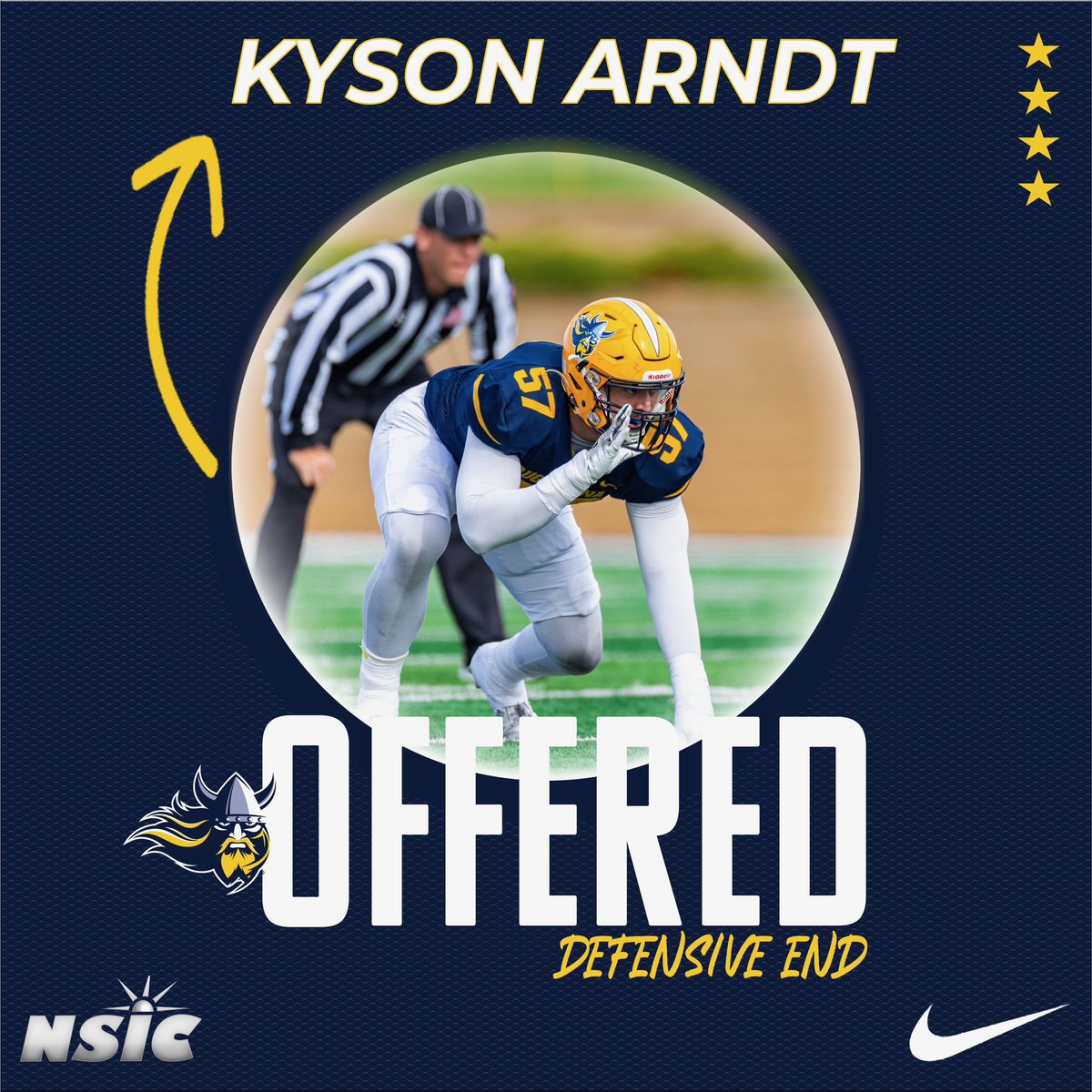 Kyson Arndt (@kyson_arndt) on Twitter photo After a great camp and conversation with <a href="/CoachOJ_/">Jerry Olszewski</a> I’m blessed to receive a offer to play for <a href="/AugieFB/">Augustana Football</a> After a great camp and conversation with <a href="/CoachOJ_/">Jerry Olszewski</a> I’m blessed to receive a offer to play for <a href="/AugieFB/">Augustana Football</a>