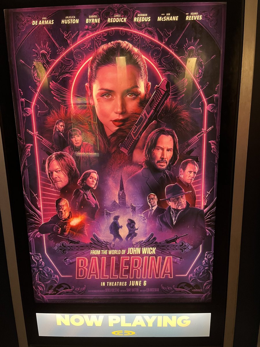 Ballerina! Yesssss #keanureeves #ballerinamovie #anna