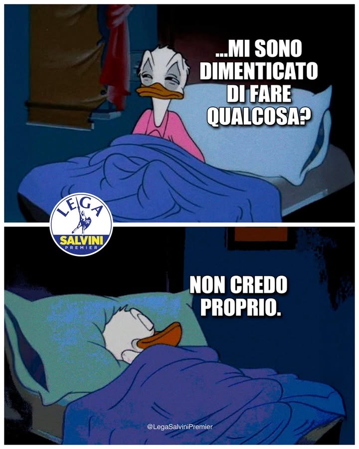 E buonanotte.