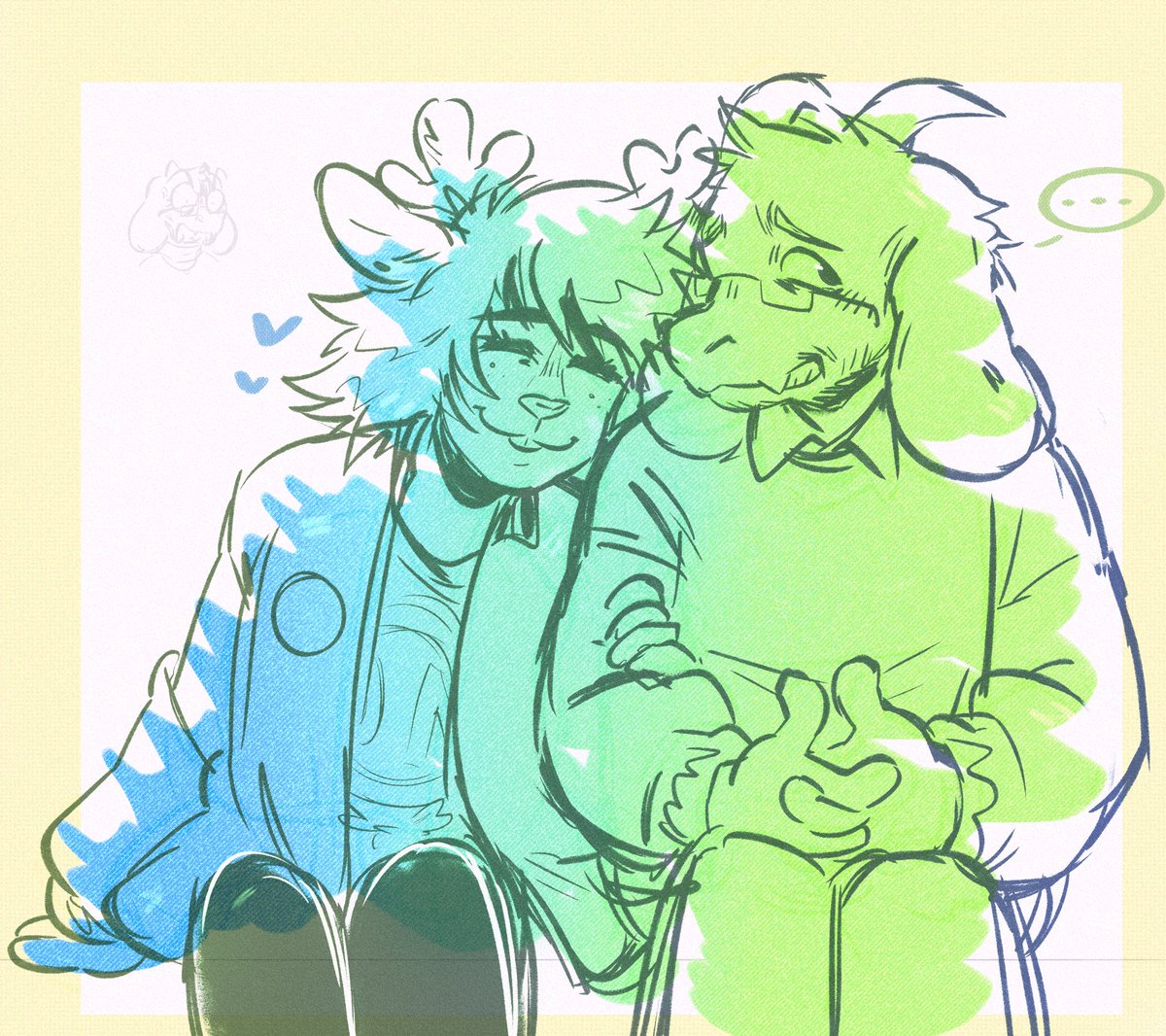 mackokade's tweet image. #deltarune #dessriel