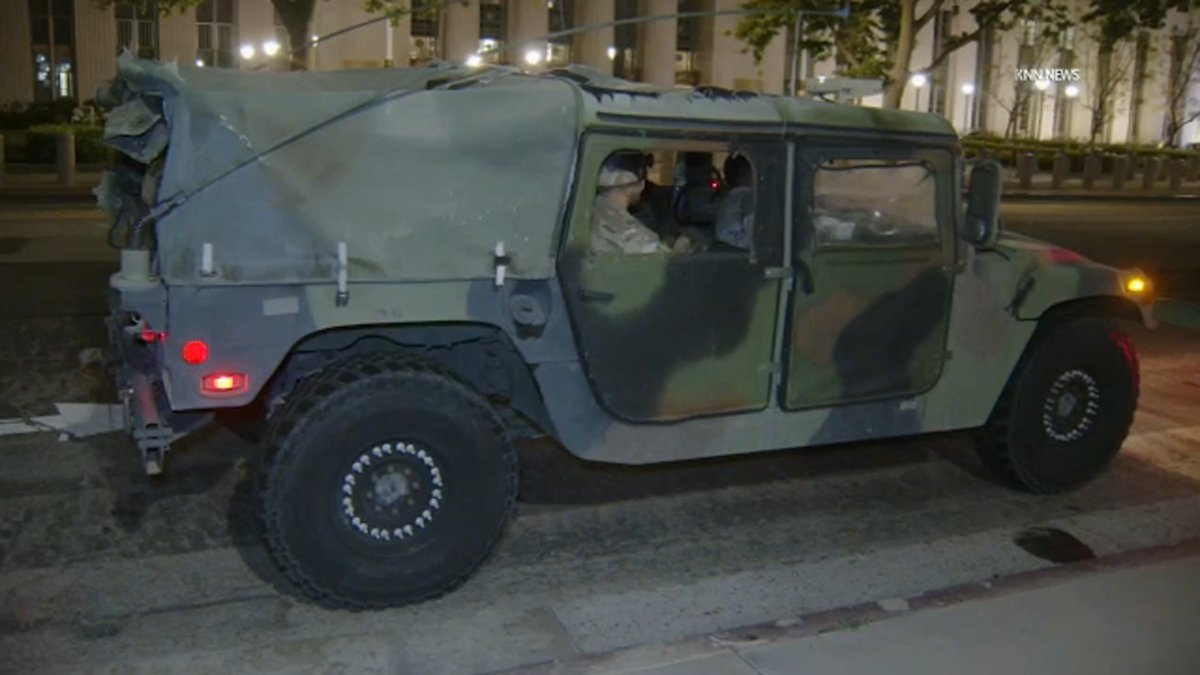 Donald Trump has deployed the California National Guard in response to LA protests over ICE raids and operations. abc30.tv/43VQLHe