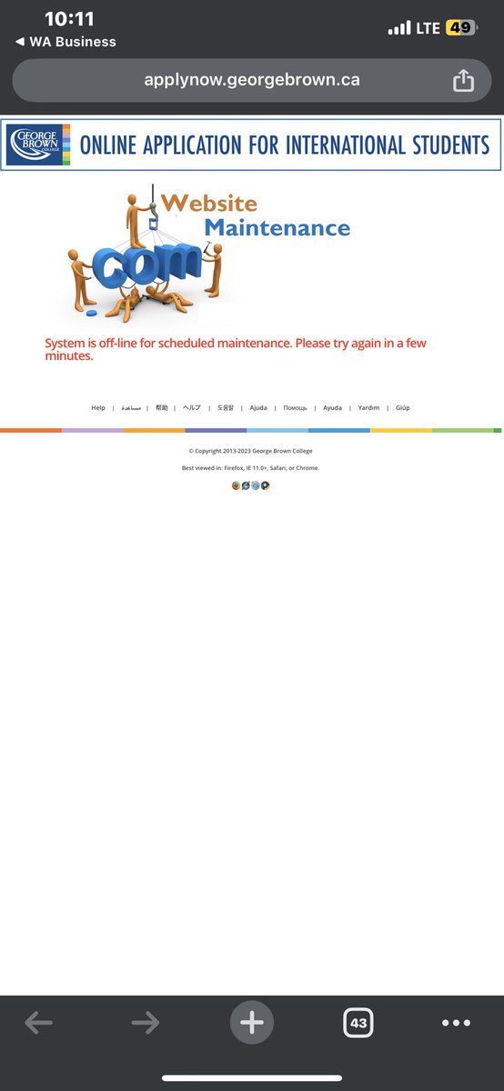 flavihno_'s tweet photo. @GBCollege In the past few days, I’ve been experiencing this issue, not being able to log into my portal @GBCollege … Please I need help https://t.co/NxfyLYDHWo