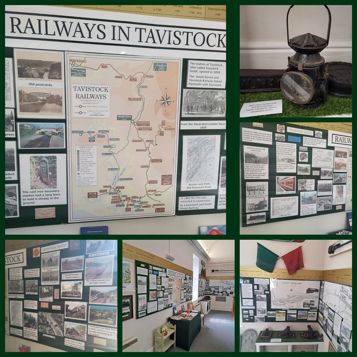Our 'Railways in Tavistock' Exhibition gives great insight into a sector of Tavistock's Heritage.
The South Devon and Tavistock Railway opened in 1859, linking Plymouth to Tavistock. It was later extended by the Launceston and South Devon Railway to Launceston, Cornwall, in 1865!