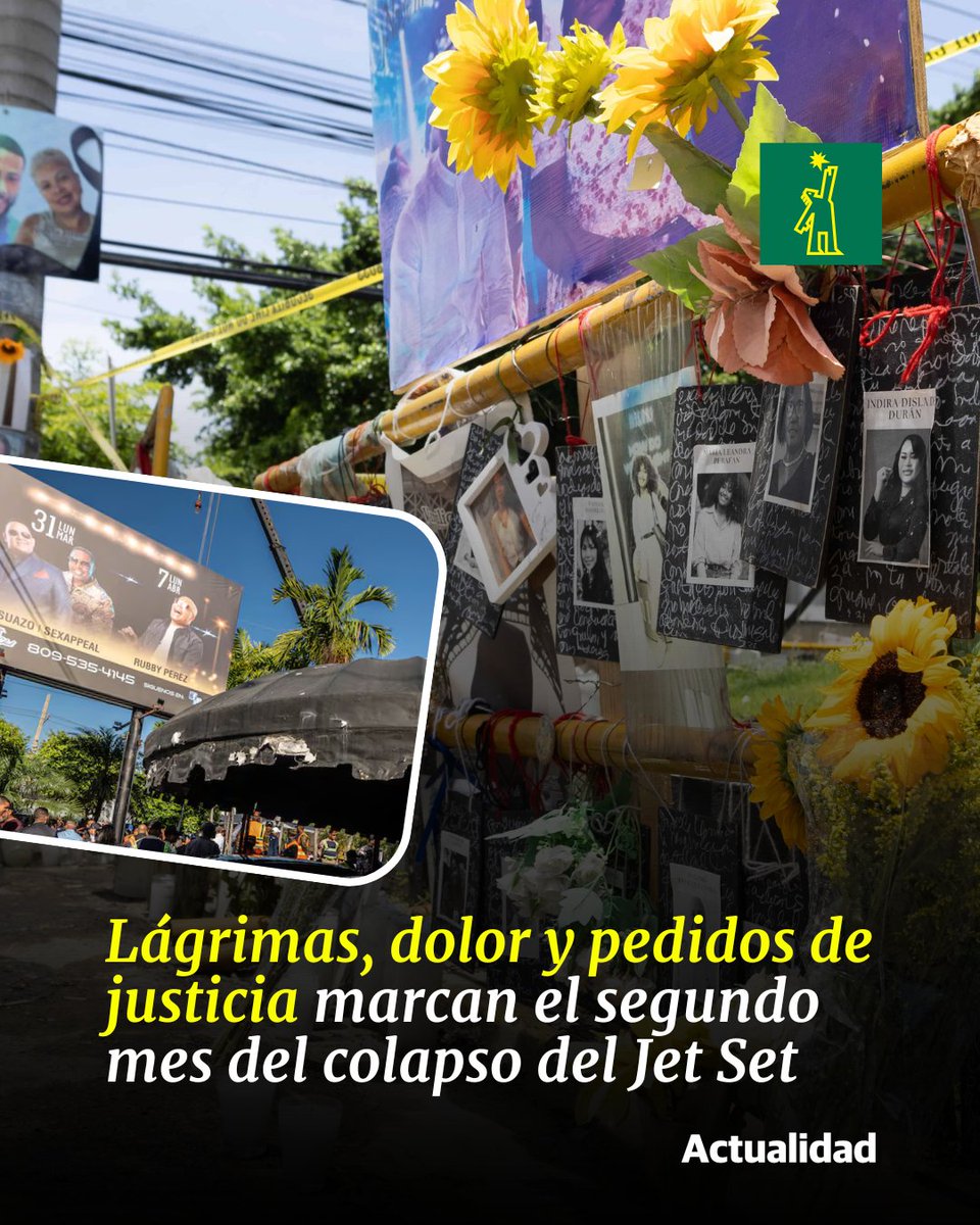 DiarioLibre's tweet photo. 📰 | #ActualidadDL | El dolor y los pedidos de justicia acompañan a los familiares de las víctimas del Jet Set

🔗 https://t.co/8MWgFuh1YD

#DiarioLibre #ActualidadDL #Pedidos #JusticiaDL #JetSet #ColapsoTecho #Familias https://t.co/Vh5e1qetIl