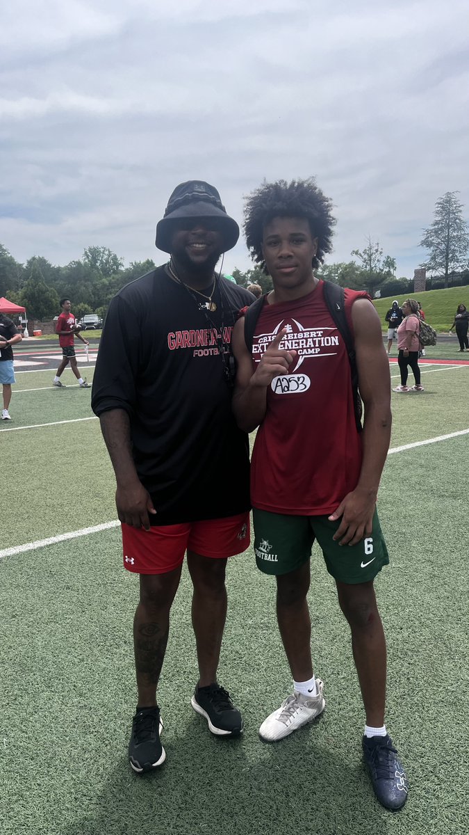Kye Fulton (@kye_fulton) on Twitter photo Appreciate @thecoachalcorn for the time today at <a href="/GWUFootball/">Gardner-Webb Football</a> Mega Camp 🙏
Always thankful for a chance to compete and get better.
Senior szn loading… ⏳
#RecruitKyeFulton #AGTG #DutchFork #WRU #803Football
<a href="/LouatTheState/">Lou Bezjak</a> <a href="/PrepRedzoneSC/">Prep Redzone South Carolina</a> <a href="/SCNext/">SportsCenter NEXT</a> <a href="/PalmettoPreps/">Palmetto Preps</a> <a href="/TheBigSpur247/">TheBigSpur.com</a> Appreciate @thecoachalcorn for the time today at <a href="/GWUFootball/">Gardner-Webb Football</a> Mega Camp 🙏
Always thankful for a chance to compete and get better.
Senior szn loading… ⏳
#RecruitKyeFulton #AGTG #DutchFork #WRU #803Football
<a href="/LouatTheState/">Lou Bezjak</a> <a href="/PrepRedzoneSC/">Prep Redzone South Carolina</a> <a href="/SCNext/">SportsCenter NEXT</a> <a href="/PalmettoPreps/">Palmetto Preps</a> <a href="/TheBigSpur247/">TheBigSpur.com</a>