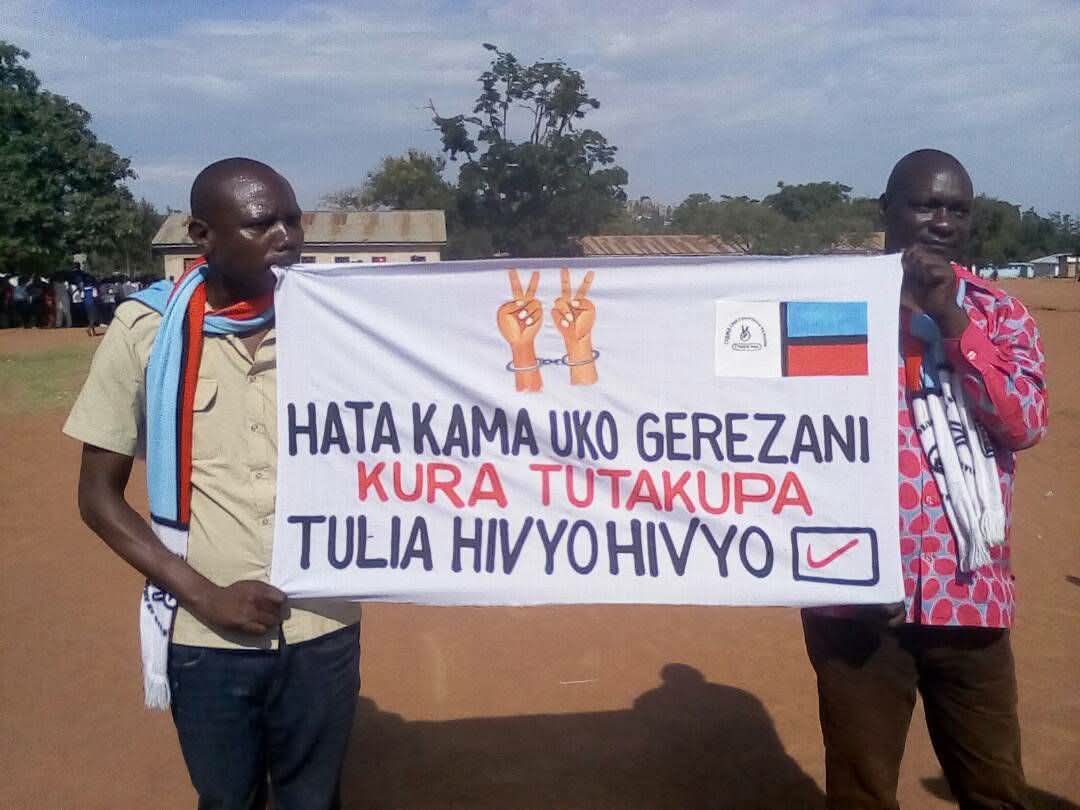 Cyancute's tweet image. Kwa hesima ya Rais "Tundulisu  tumpe Repost 1000 usiruke hi tweet 🙌🤞

Akaye huko gerezani akitoka anaenda Ikulu moja Kwa moja 
#NoReformNoElection