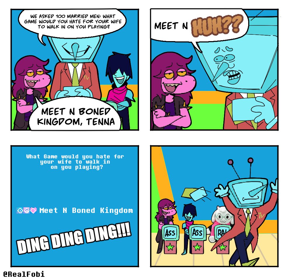 RealFobi's tweet image. #DELTARUNE #deltarunespoilers