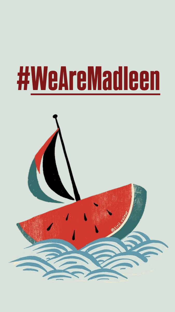 O sadece bir gemi değil. 
It's not just a ship. 🚢 

Lütfen, bu gönderiyi gören herkes 
yoruma #WeAreMadleen yazsın!