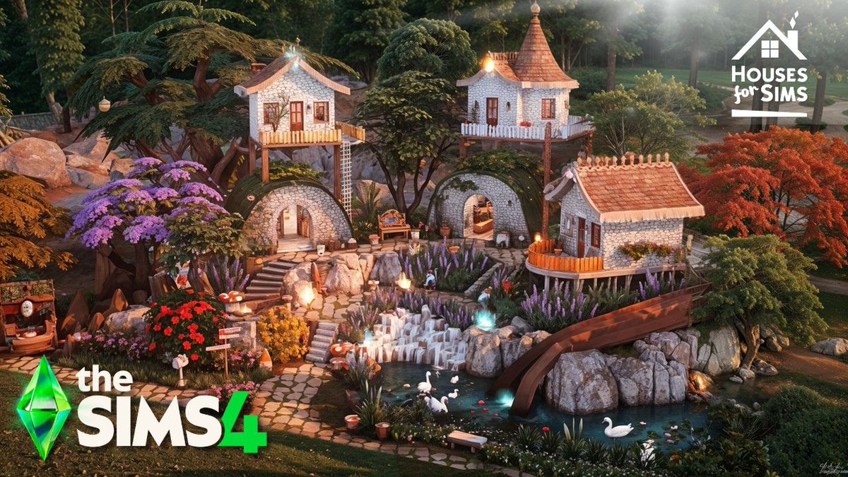 HousesForSimsC1's tweet image. ✨Fairies are coming so I built a Fairy Village in Granite Falls. Enjoy! Download link and Gallery ID
@Youtube 👉 youtu.be/6lbbeRcUsz0
#housesforsims #sims4 #thesims #showusyourbuilds #thesims4 #sims4build
@TheSims
@SimsBrasileiros
@SimsLatinos