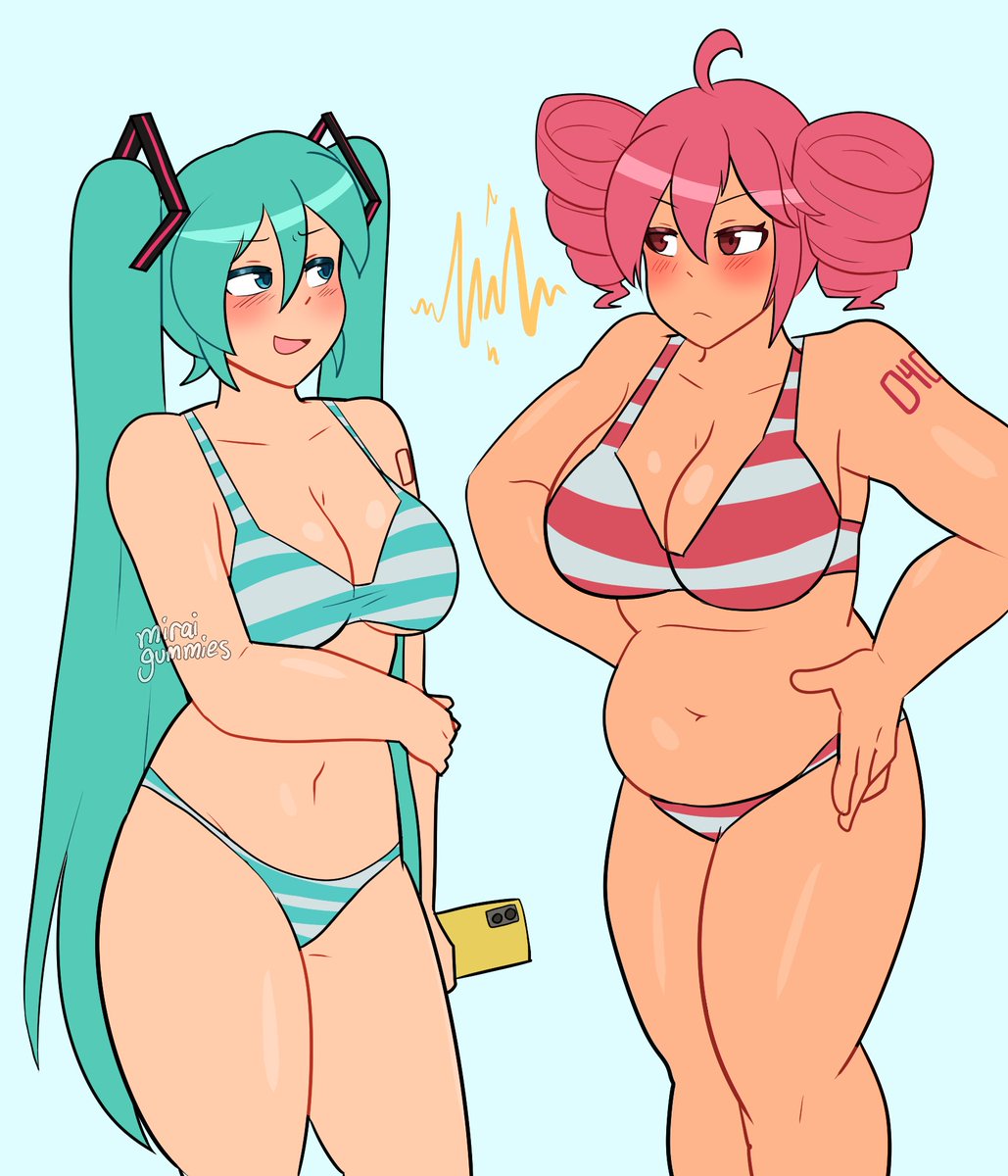gummieafterdark's tweet photo. Miku and Teto....yeah.... https://t.co/dy5Ktt8Psn