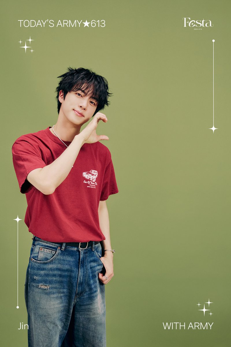 hourlyhyungline's tweet photo. 1 year ago, [ #/2025BTSFESTA ]  🕛 608 Today's ARMY ★ 613 (With ARMY) 📷 🔎 was released (250608) 

(https://t.co/wYWJhsMcQe) https://t.co/HVCh0D8tGz