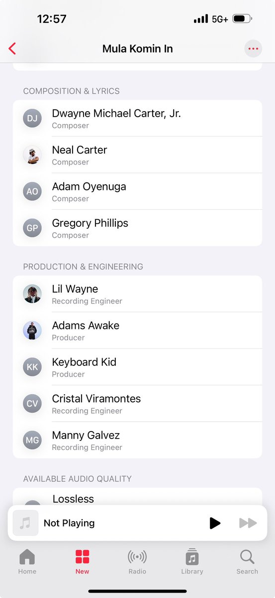 KeyboardKid206's tweet image. Shout Out @LilTunechi 🐐 Forever Grateful For Being A Part Of The Carter 6 Album Shout Out Lil Novi x @AdamsAwake! 

#YoungMoney #YMMK #BasedWorld #KBK -Keyboard