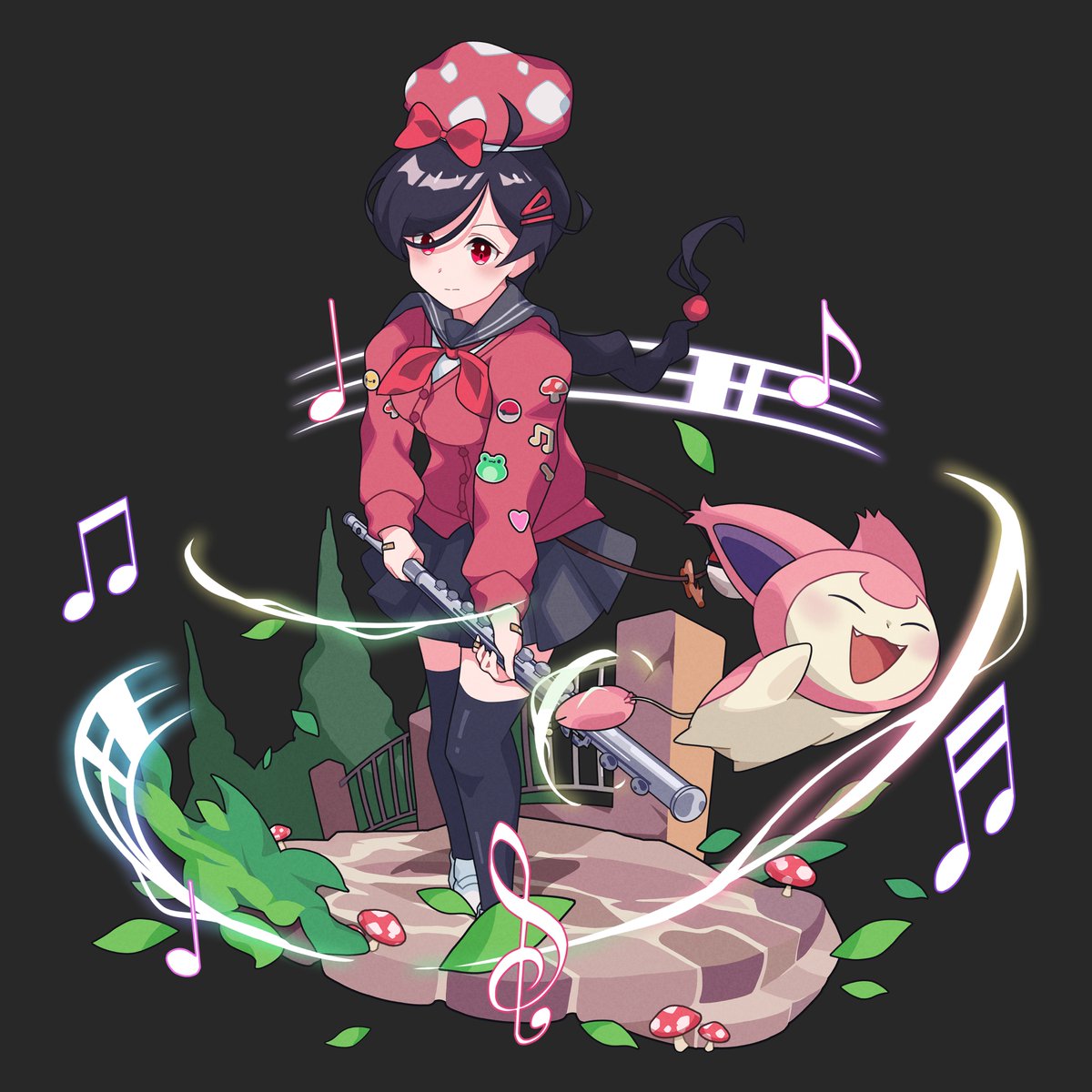usermonokrome's tweet image. CAFFOI | Pokémon Trainer ✦ Fantasy OC — Splash Art .𖥔 ݁ ˖
#Pokemon #OC