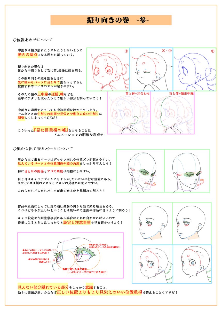 Yama_no_Yousei's tweet image. 新人研修用に作ったやーつ(´ω`*)
最後にTips?みたいなのまとめてひとまず終わり。余裕があったらトレスについて作ろうかどうしようか。
○○の巻みたいにつけてたからTipsってつけるとこれじゃない感が……秘訣とかもなんか違うし(´ε`;)
