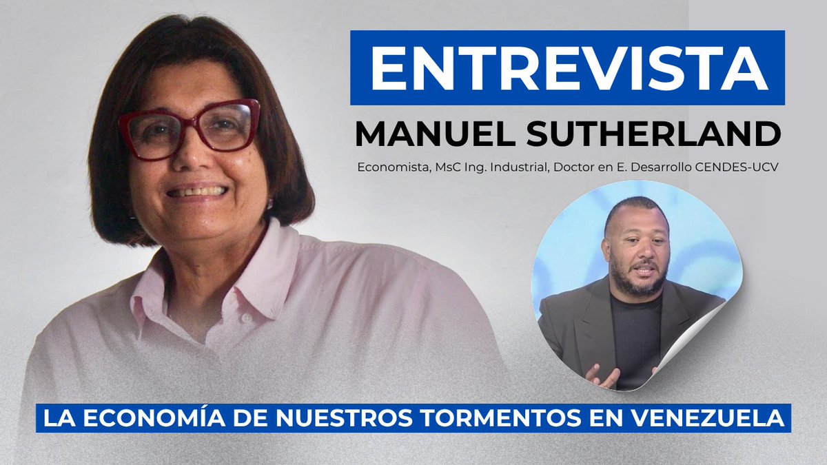 ThaelmanFelez's tweet photo. Ya está disponible en mi canal de Youtube #SoloConThaelman, la entrevista al economista Manuel Sutherland (@Marxiando), sobre la actualidad economica de Venezuela, el dolar, la inflación y mucho más.
ENTREVISTA COMPLETA: https://t.co/kLRCH1PU1B https://t.co/NF2Ui0KFPW