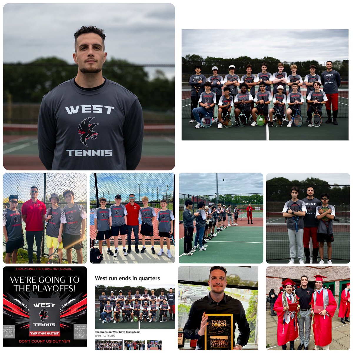 Brendan O'Connell (@mrboconnell) on Twitter photo Third season as a head coach has been the best one yet, but still have a long way to go. Onto the next one. 🎾 <a href="/CHSWprincipal/">John Fontaine</a> <a href="/cranston_athl/">Cranston Athletics</a> Third season as a head coach has been the best one yet, but still have a long way to go. Onto the next one. 🎾 <a href="/CHSWprincipal/">John Fontaine</a> <a href="/cranston_athl/">Cranston Athletics</a>