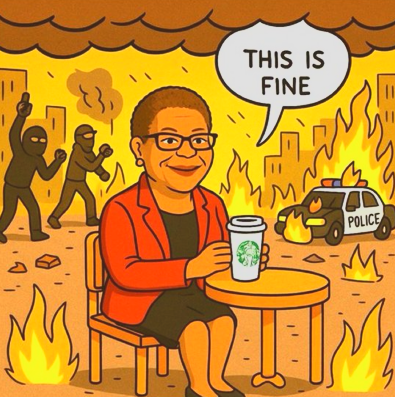 <a href="/TheEXECUTlONER_/">👉M-Û-R-Č-H👈</a> <a href="/RealTomHoman/">Thomas D. Homan</a> <a href="/FBIDirectorKash/">FBI Director Kash Patel</a> <a href="/FBIDDBongino/">Dan Bongino</a> Karen Bass, The Mayor of Mayhem...