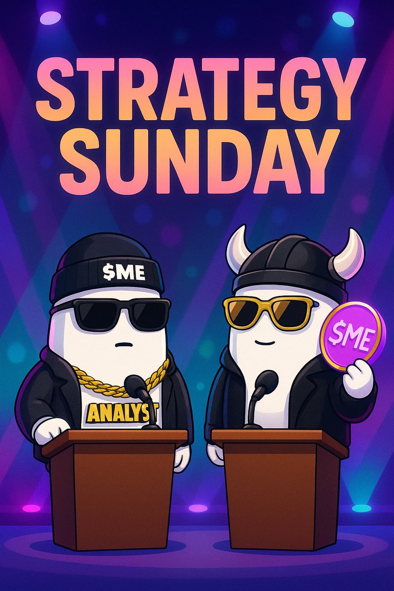 Ben (@bengruenbaum) on Twitter photo Strategy Sunday was a BLAST! ππ
π Every Sunday, join <a href="/BlackVi84113215/">MAD Black Viking</a>, myself, and the whole $ME community and letβs talk S2 alpha and strategy.
Listen to the first episode below!
x.com/bengruenbaum/sβ¦ Strategy Sunday was a BLAST! ππ
π Every Sunday, join <a href="/BlackVi84113215/">MAD Black Viking</a>, myself, and the whole $ME community and letβs talk S2 alpha and strategy.
Listen to the first episode below!
x.com/bengruenbaum/sβ¦