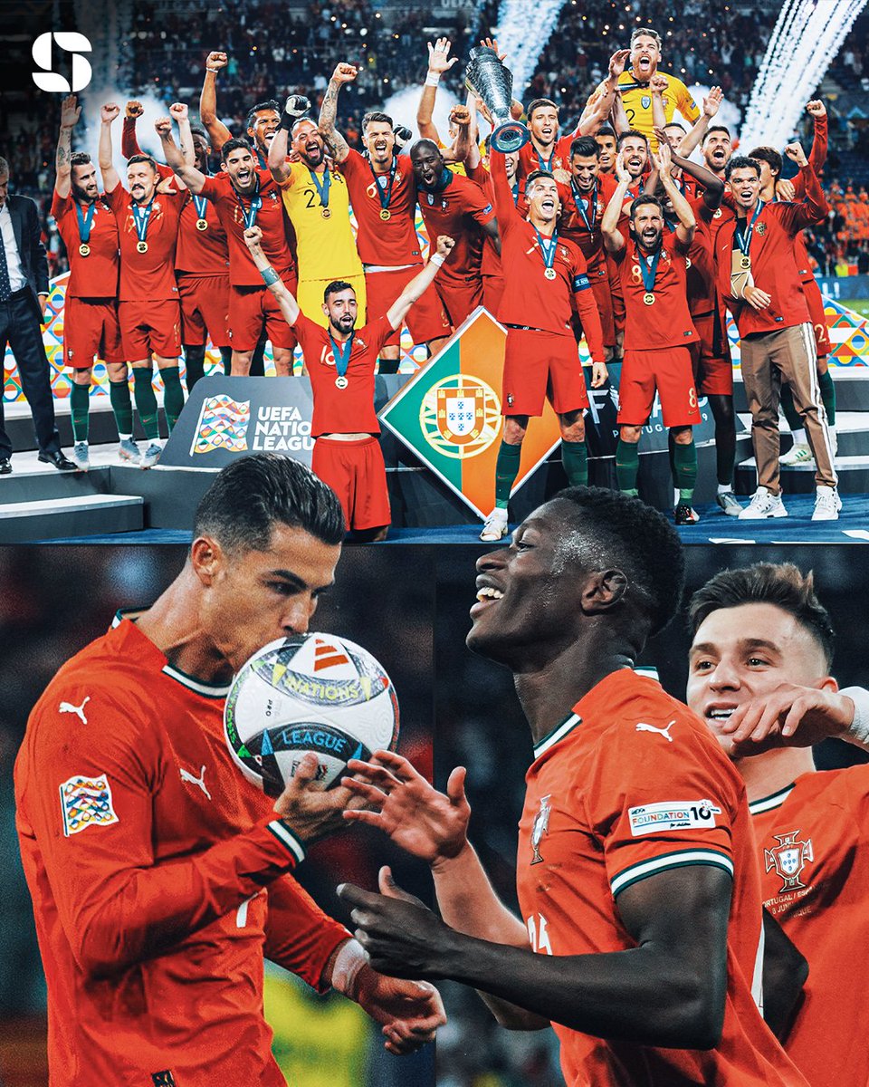 PORTUGAL HAVE DONE IT! 🏆

They are the first side to win the Nations League on multiple occasions. 

2019 🤝 2025