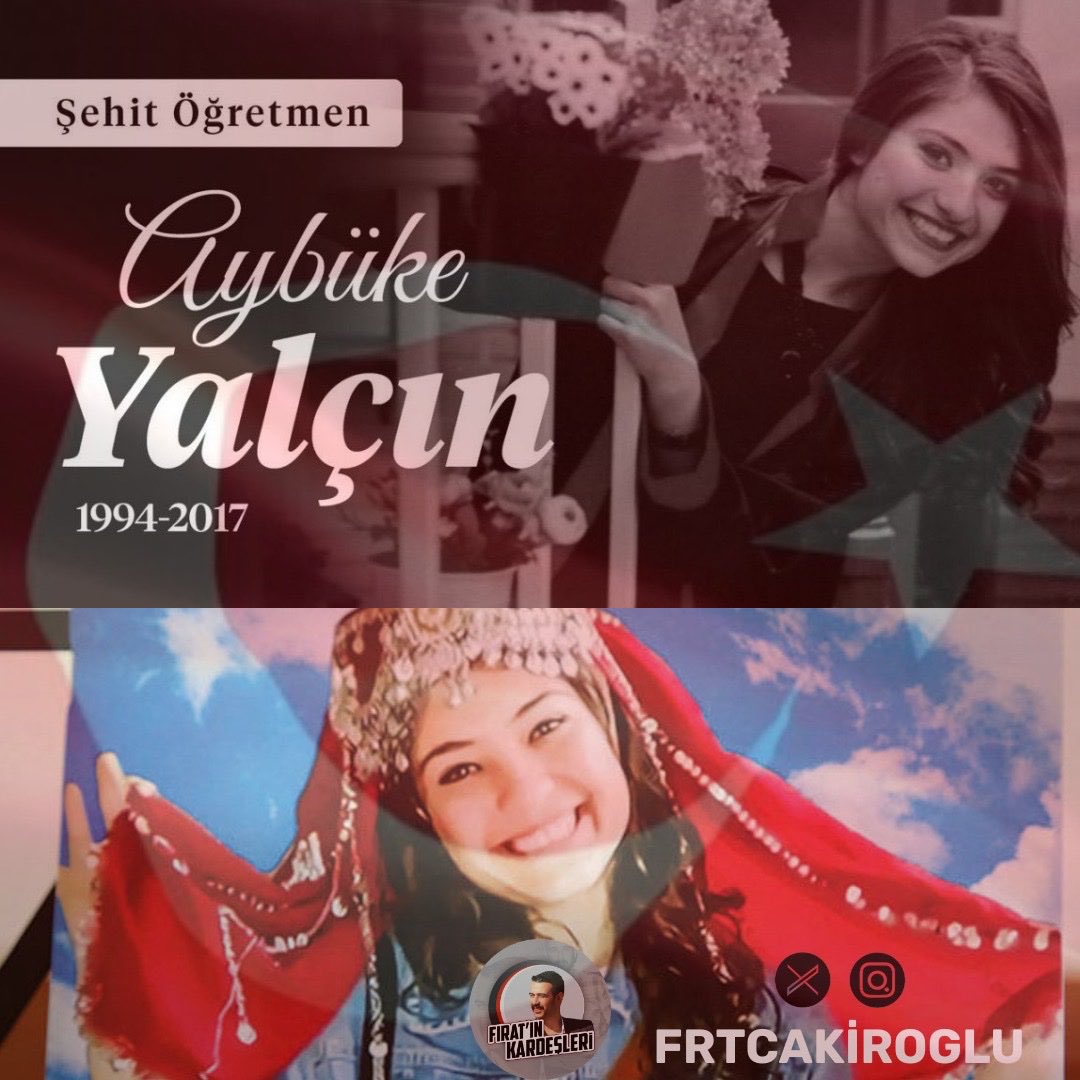22 yaşında, “Orada terör var gitme” diyenlere, “Ben gitmezsem kim gidecek” demektir öğretmen yüreği... 
"Öğretmen oldum ben." diyerek göreve başladığı Batman'da, 22 yaşında şehit edilen 
Şenay Aybüke Yalçın'ı unutmadık, unutmayacağız!