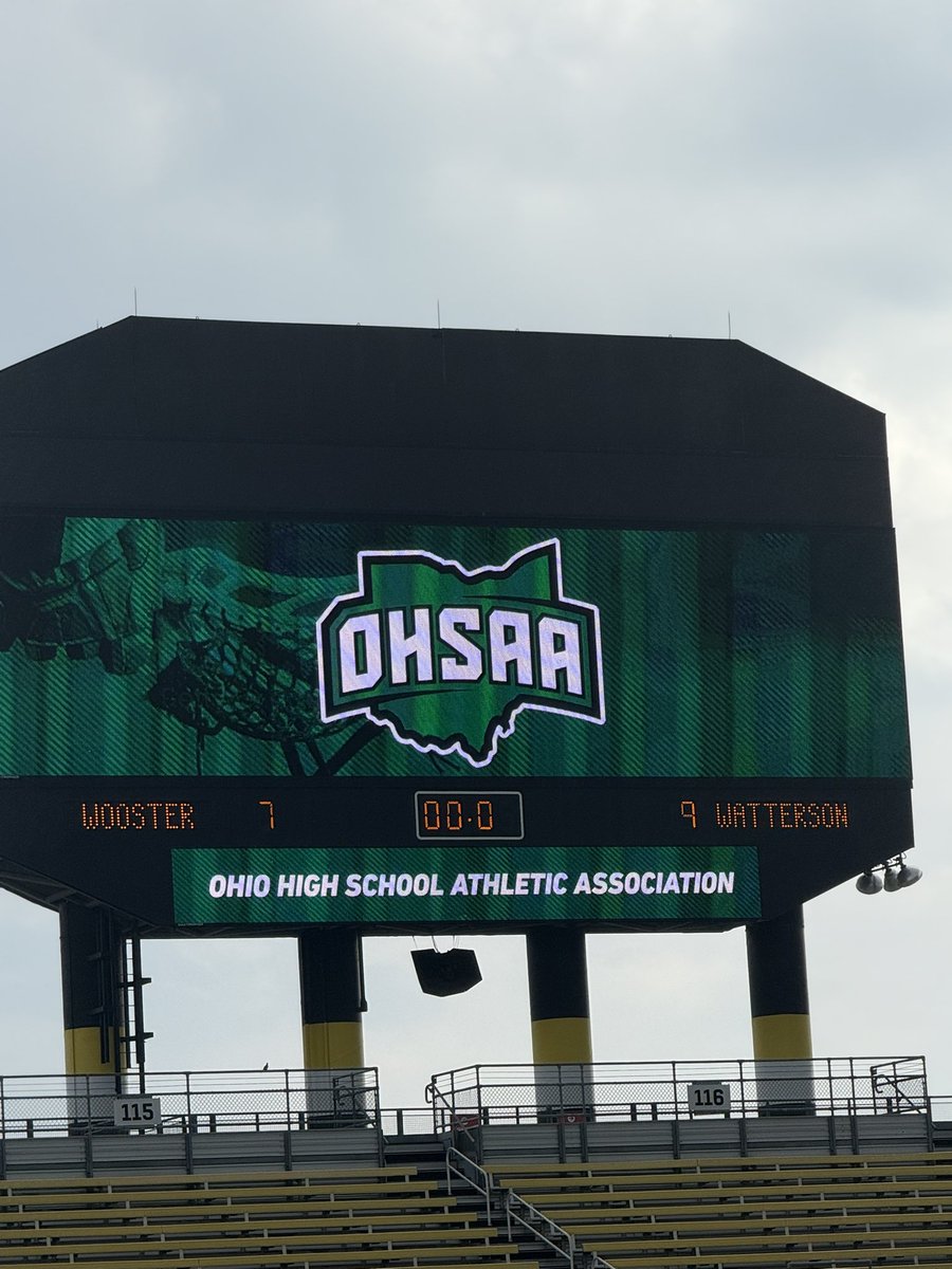 LaxTheLand's tweet image. 9-7 Final
Wooster gets some chances late, but Watterson holds on
Congratulations to the Eagles on the State Title
Thank you to @woosterblax for being world class ambassadors for North Coast Lacrosse
#HTC