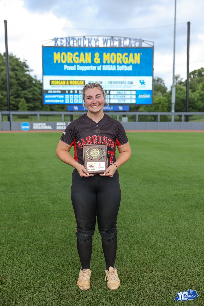 TenthRegion's tweet photo. The Harrison County Fillies softball team finishes the 2025 season with a record of 34-7.  They were district and regional champions, making it to the state quarterfinals.  Senior Owyn McCoy was named to the state all-tournament team. https://t.co/NCtbH4PZOj