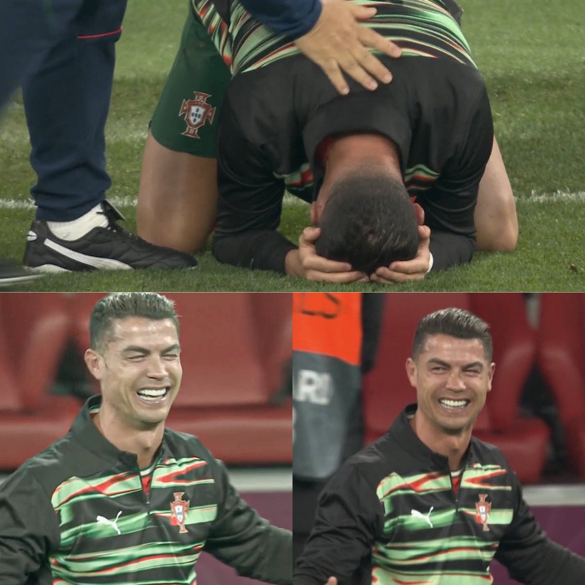 Pero qué momento, señores. Portugal es campeón. Cristiano Ronaldo, con 40 años, llora como un chico. 

Lo ha ganado todo, pero este es su espíritu competitivo. Por eso llegó donde llegó. Crack por siempre.