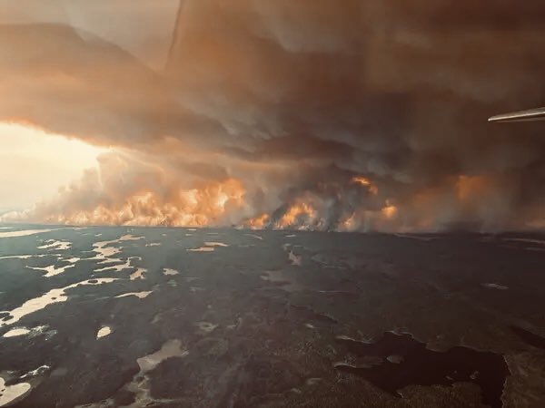 It’s not even summer and wildfire season is raging in Canada, the Manitoba pictures are terrifying, stay safe out there folks…