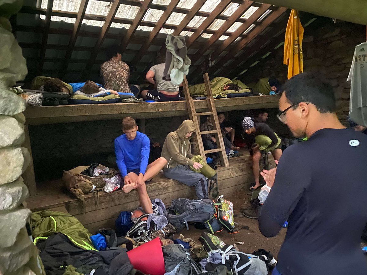 Castle_Football's tweet image. The Class of 2026 conquered the Great Smoky Mountains! Our Knights hiked 22-30 miles, camping in the wild to build team chemistry, mental toughness, and survival skills. This unique tradition brings our seniors together as one unstoppable unit. What an incredible experience!