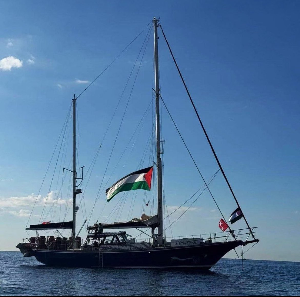 Tarih ardına bakmadan yola koyulanların hikayesini yazar 🇵🇸⛵️ #FreePalestine #Gaza #Madleen