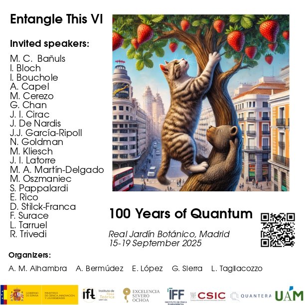 MvsCerezo's tweet image. I will be in Madrid in Sept 15 to 19th for the Entangle This VI Conference!

Given that I&apos;ll be traveling across the pond I&apos;d love to take that opportunity to visit some other local group in Spain! 

Let me know if you&apos;re interested and I can plan a trip :)