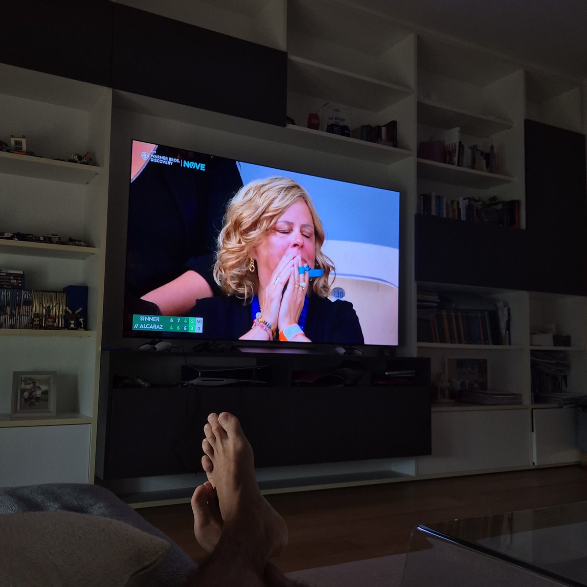 A volte essere mamma è davvero un delirio #Sinner #RolandGarros25