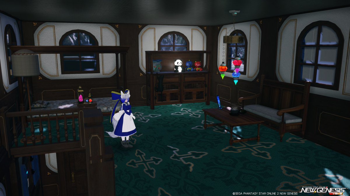 PeaceLayer0079's tweet photo. 皆さん、おはようございます♪
昨日はチームスペースにて私室の方を作らせて貰っていました
①一階はチームの倉庫という感じに
「何処から整理していきましょう…」
②二階住み込みメイドっぽい私室…飾ってる物は統一感ないですがｗ
③屋上に冬桜っぽく桜の木を
④メインホールからも桜の木は望めます https://t.co/xlJPkwGkMe