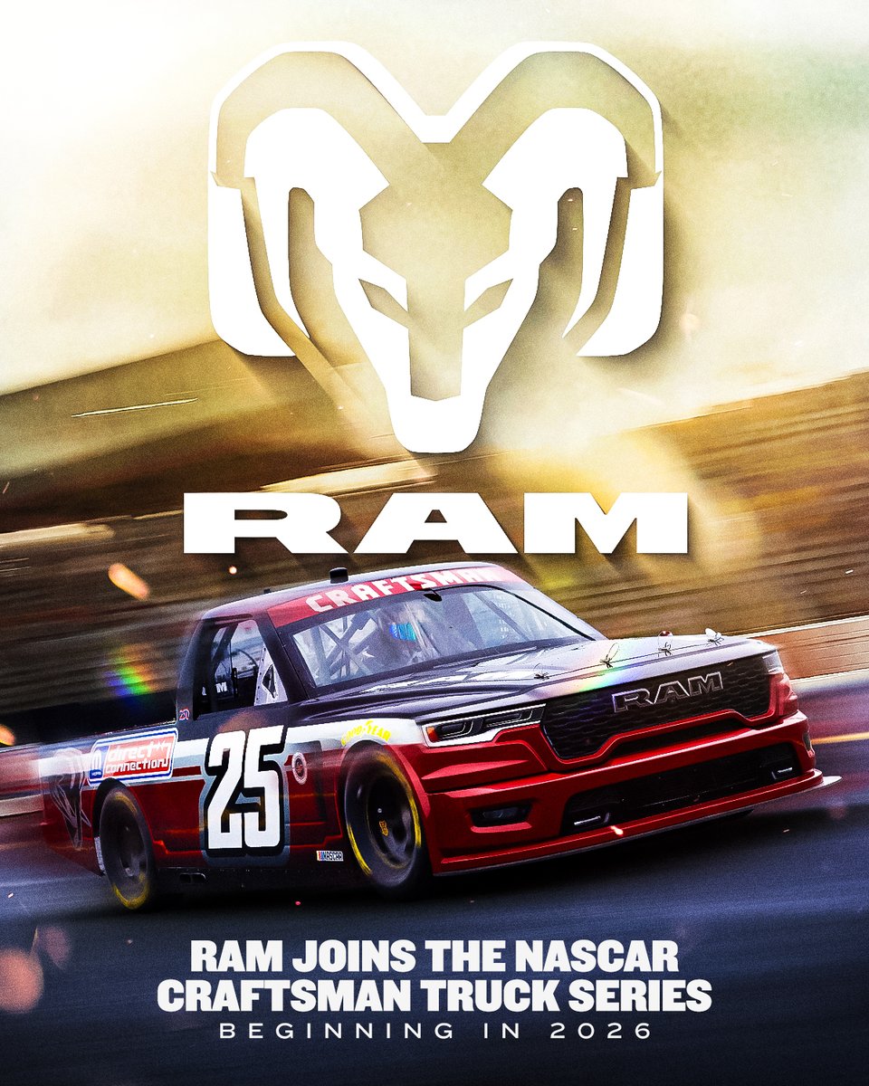 It's a Ram-Demption. 😏

<a href="/RamTrucks/">Ram Trucks</a> | <a href="/NASCAR_Trucks/">NASCAR CRAFTSMAN Trucks</a>