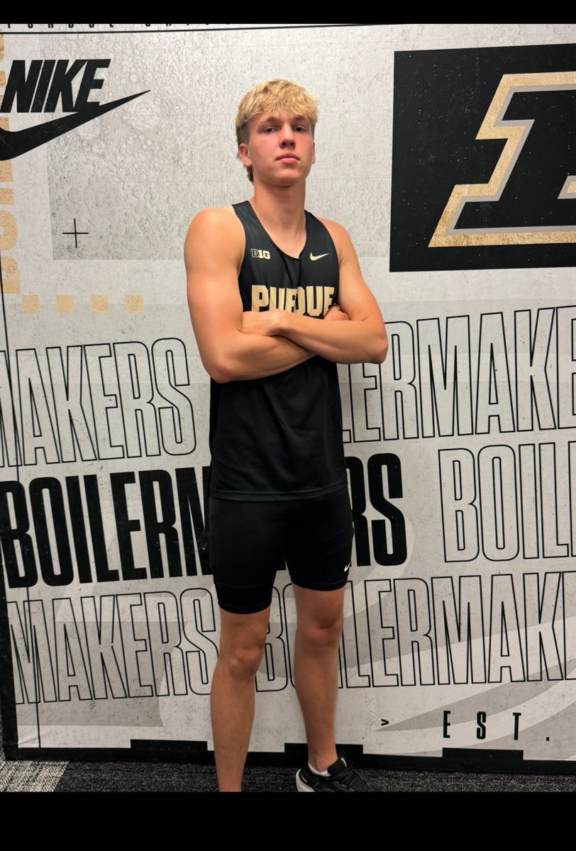 RexHallam2's tweet image. Shout out to Coach Zalewski and Purdue for the great visit. 
@OlneyTigerTrack @TigerPowerSpeed