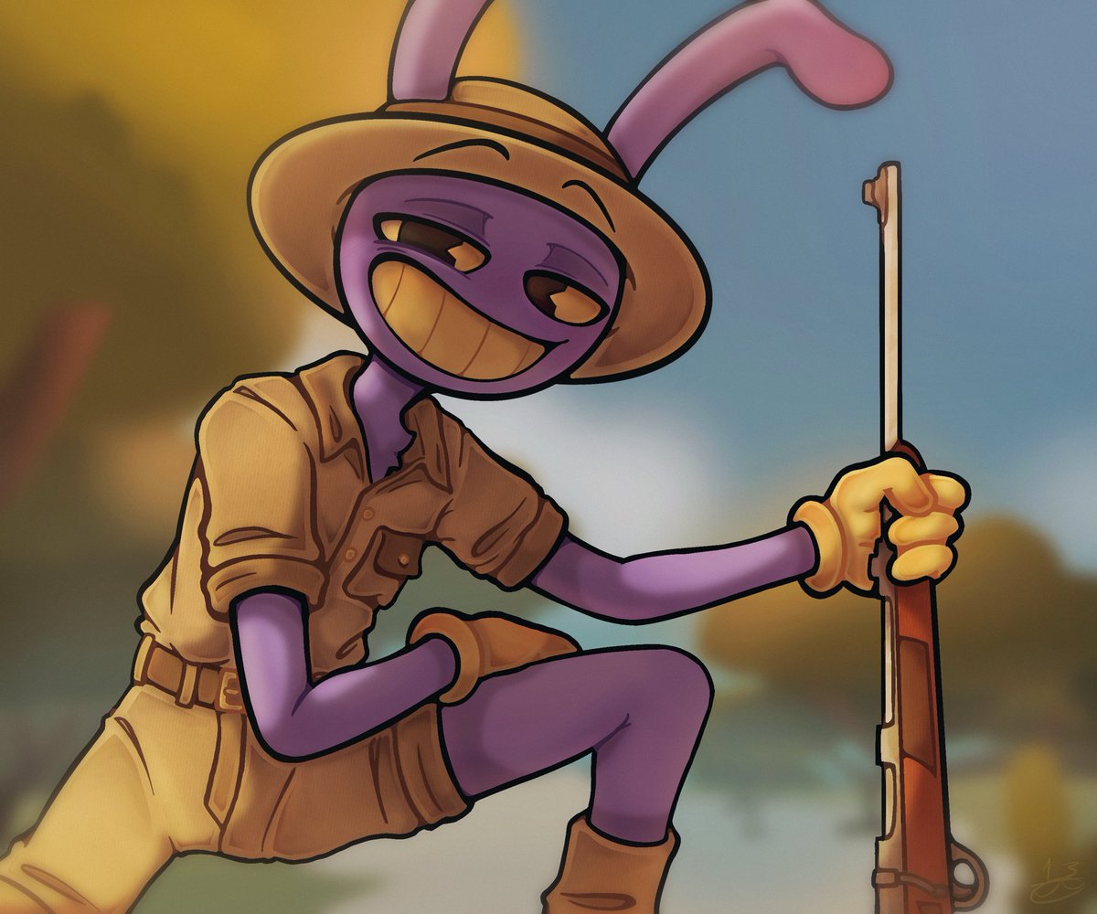 Thirteen_1133's tweet image. Safari Jax!
#TheAmazingDigitalCricus #TADC #tadcfanart #TADCJax #tadcart #digitalart #fanart #jax