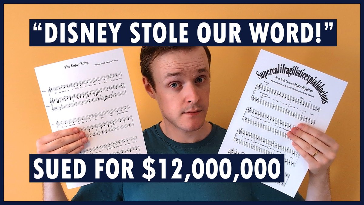 My newest video just went live on YouTube! Did a nonsense word end up costing Walt Disney $12,000,000?

🔗Link below!
"Supercalifragilisticexpialidocious" is far older than you think: