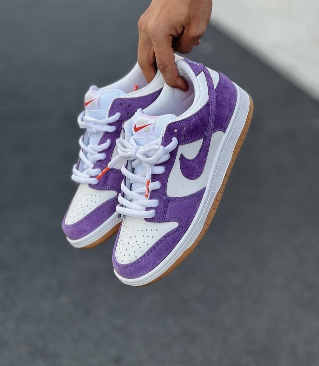 houseofheat's tweet photo. Nike SB Dunk Low "Purple Suede" (2023) https://t.co/mJk3taigZh