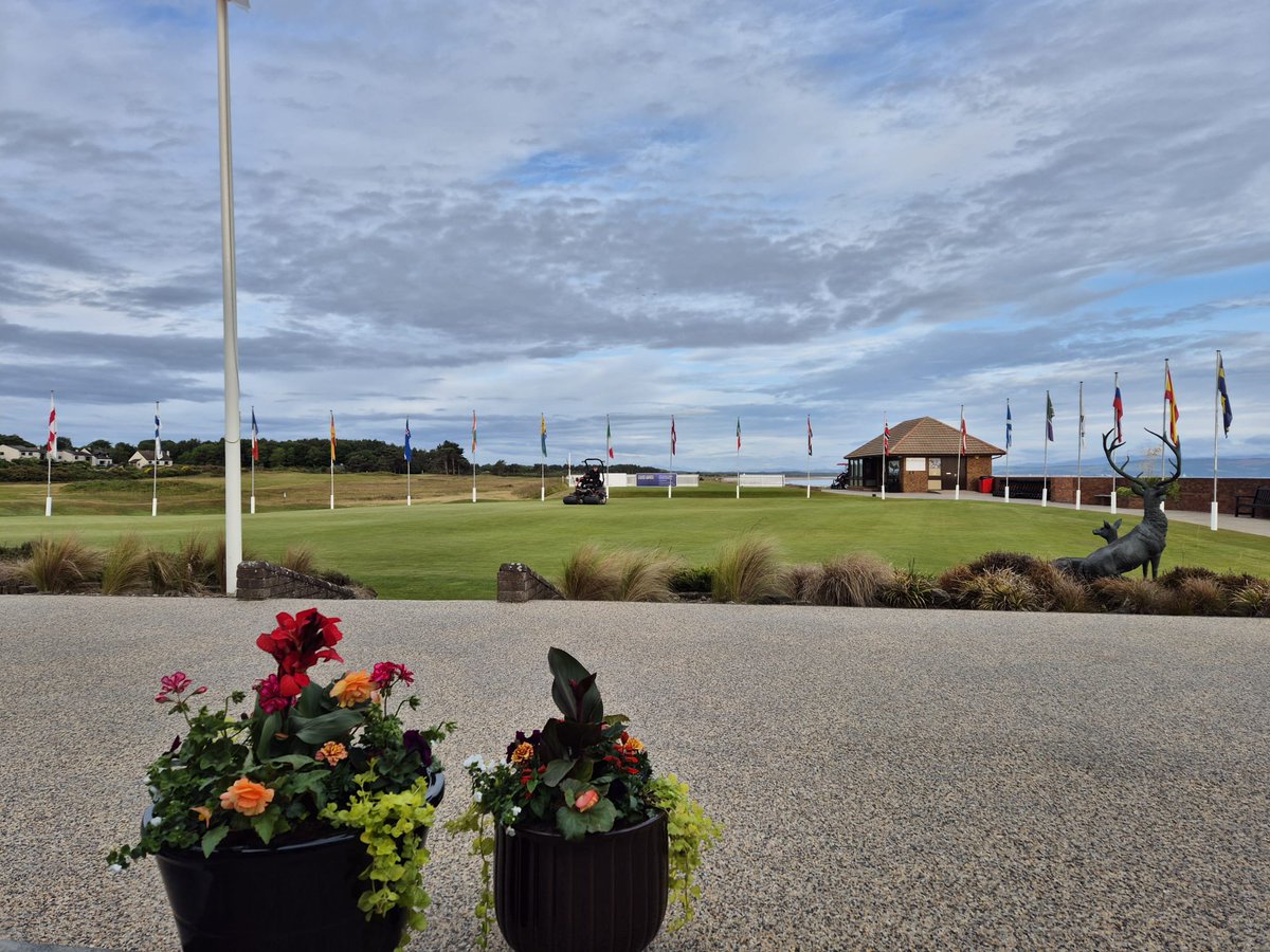 The final preparations for the Women's Amateur Championship at Nairn have taken place.

A huge thank you to our tremendous Greens Team who have got the course in impeccable condition ahead of a huge week on the Moray Firth.