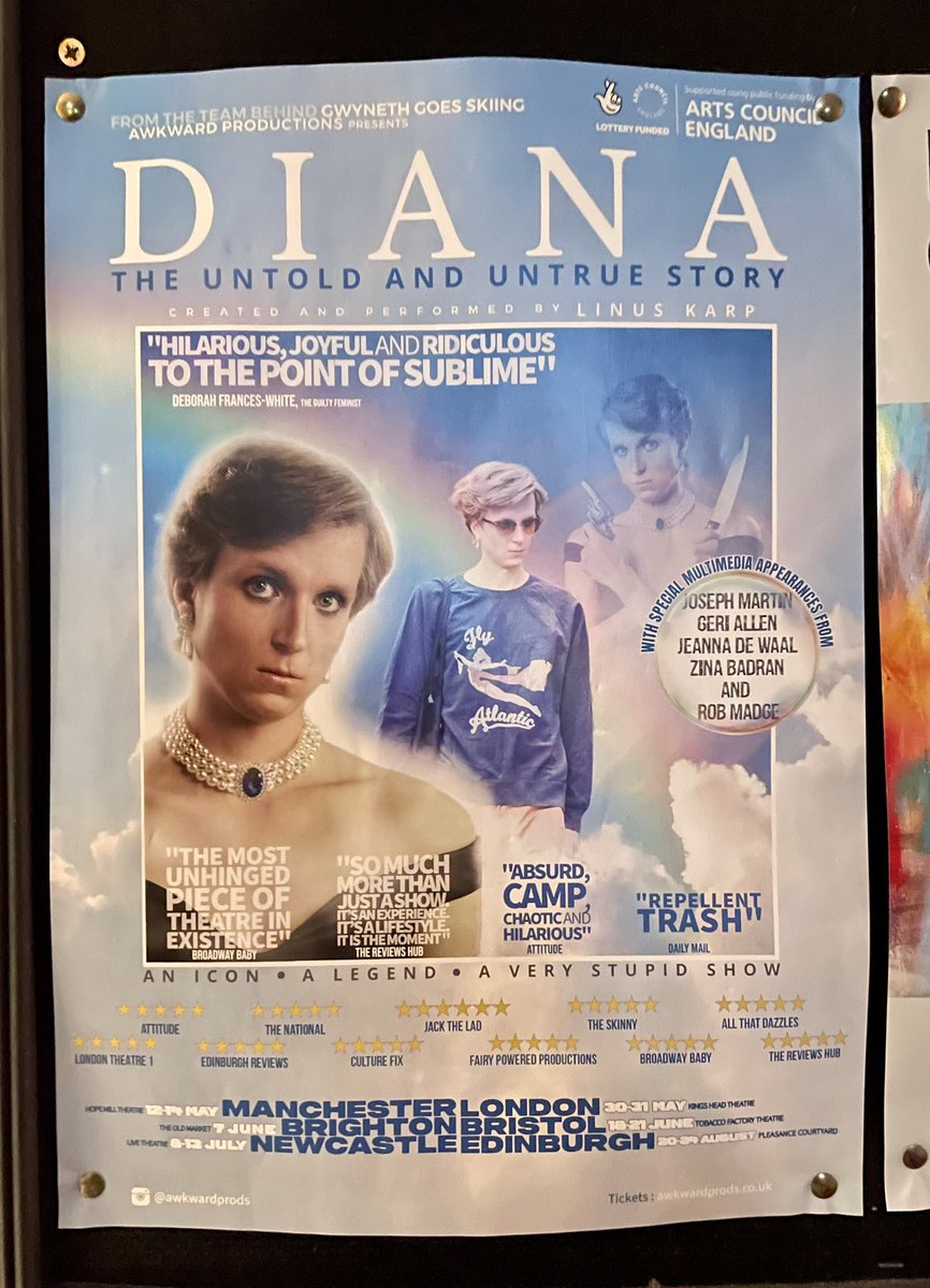 WeavinWeave's tweet image. ‘Diana: the Untold and Untrue Story’ @TOMvenue - very funny! “Repellent Trash” according to the Daily Mail 😂