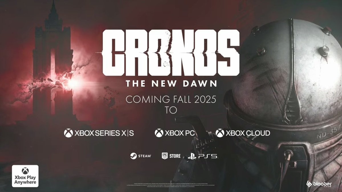 🚨AGORA: Cronos: The New Dawn chegará final deste ano para Playstation 5, Xbox Series X|S e PC.