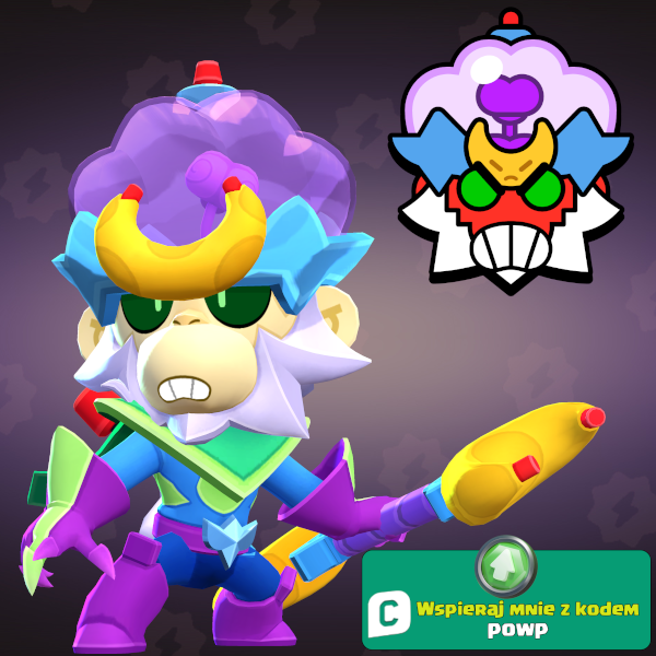 powp83's tweet photo. MONSTRO MICO SKIN GIVEAWAY x2

Tym razem mam dla Was Monstro Mico Skin, Pin, and Profile Icon
Przypominam, że kody są wysyłane do 48h po zakończeniu losowania! 

Co zrobić? 
❤️Polub i podaj dalej ten post
❤️Zaobserwuj mój profil @powp83 
💬Skomentuj post 

Czas 10/06/2025 8PM UTC 

#MonstroMicoGiveaway #BrawlStars