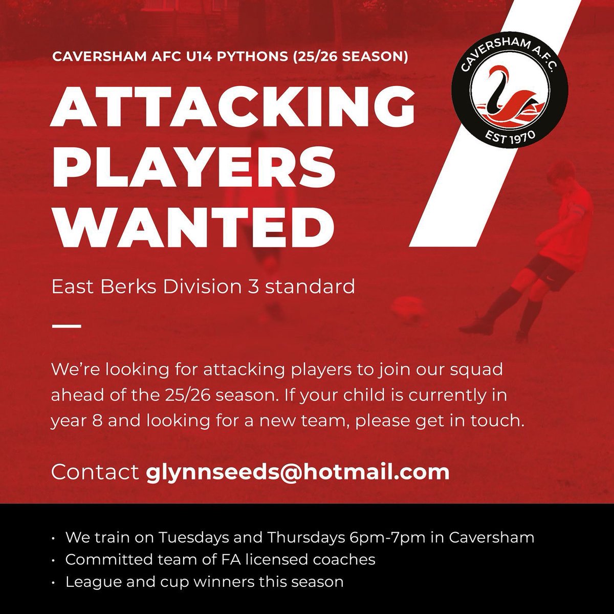 Caversham AFC tweet media