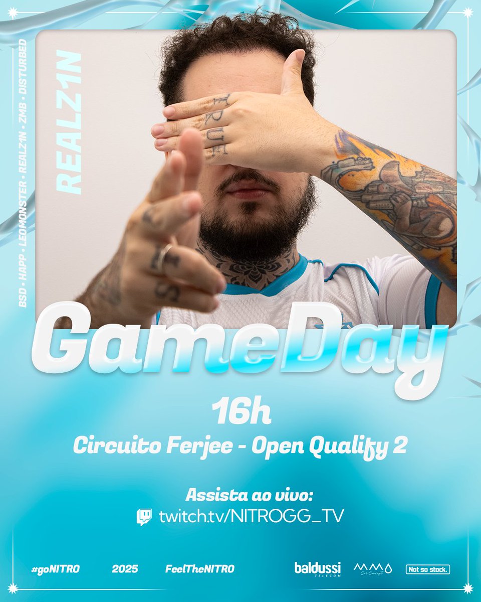 HOJE TEM MAIS NITRO, jogo pelo Open Qualify do Circuito Ferjee!

Vamos em busca da vaga para o Closed Qualify!

Round 5
⏳ 16H
🆚 <a href="/coelho_eSports/">América Esports</a> 
ℹ️MD3

Venha assistir com a gente, faça parte da comunidade NITRADOS:
📺🟣twitch.tv/nitrogg_tv

#goNITRO #feeltheNITRO