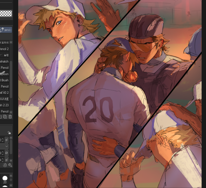 my first daiya doodles when i was in denial about liking mei