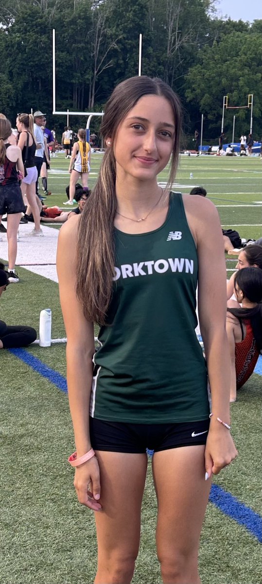Congrats to Isabelle Bevilacqua for qualifying for the State Track &amp; Field Championships in Middletown next weekend! Isabelle qualified in the 400 meter dash running 57.26, setting a new school record!! ⁦<a href="/YCSD_Athletics/">Robert Barrett</a>⁩ ⁦⁦<a href="/YHSDeGennaro/">Mr. Joseph DeGennaro</a>⁩ ⁦<a href="/CoachKornHusker/">Ingrid</a>⁩