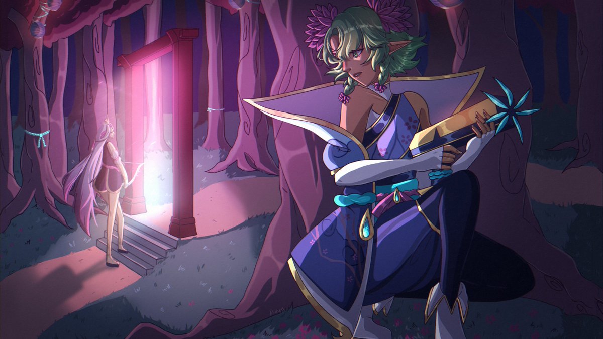 Spirit Blossom Zeri Commission! 🌸